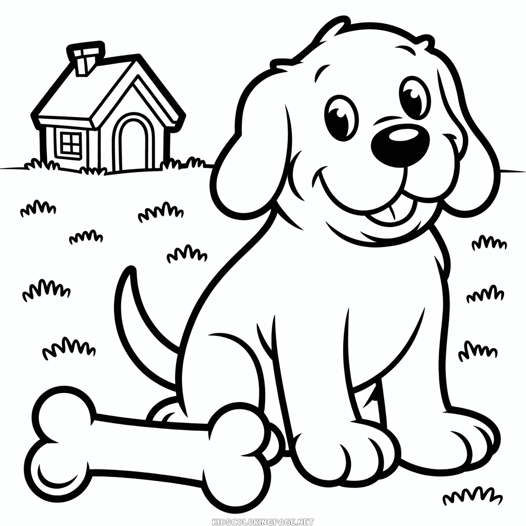 Clifford Big Red Dog Coloring Page