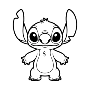 Simple Stitch Coloring Page