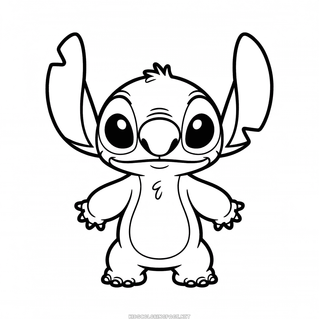 Simple Stitch Coloring Page