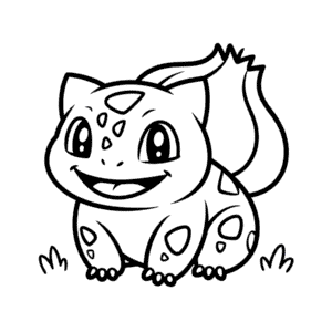 Bulbasaur Coloring Page