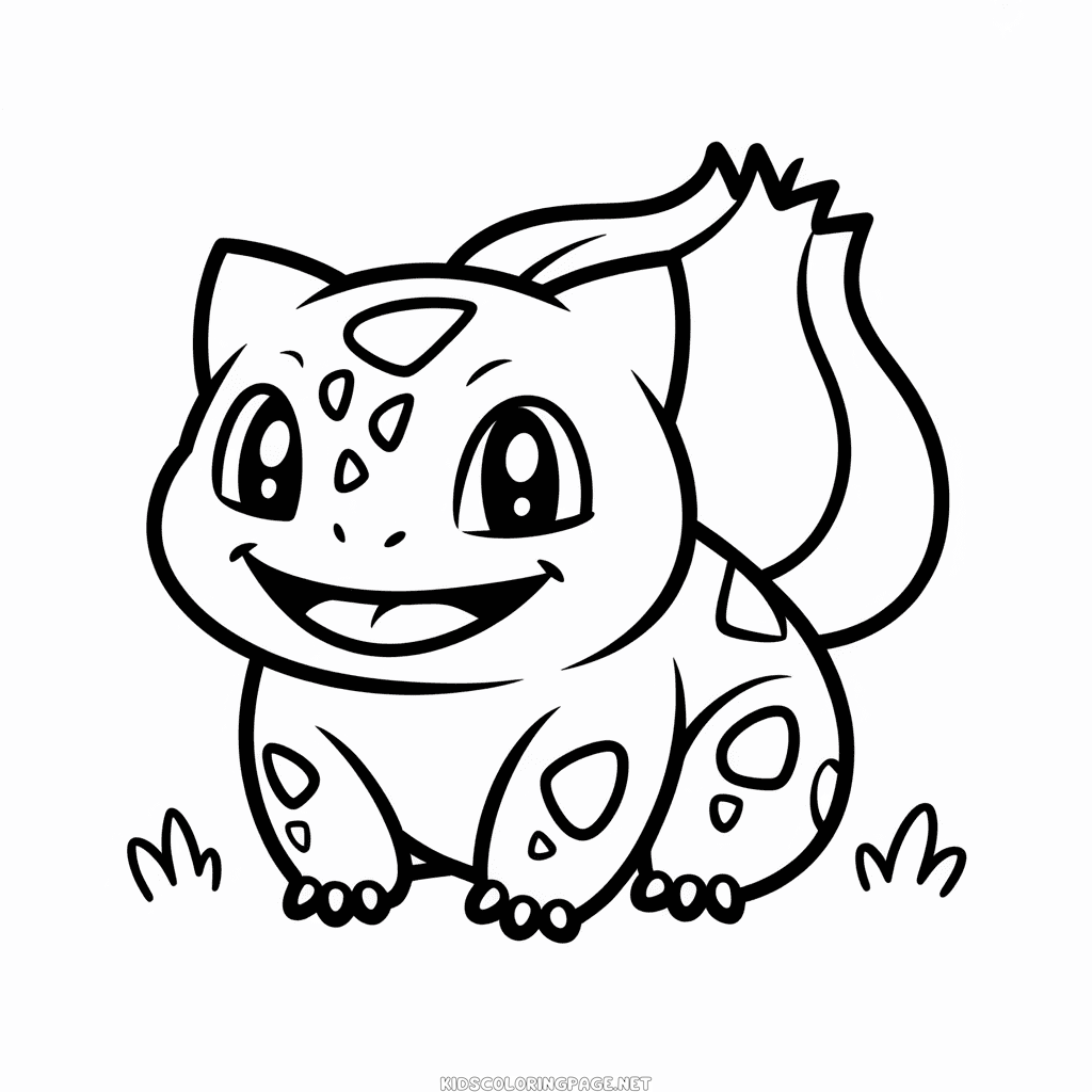 Bulbasaur Coloring Page