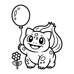 Bulbasaur For Toddler Coloring Page