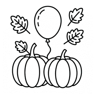 Fall Festival Coloring Page